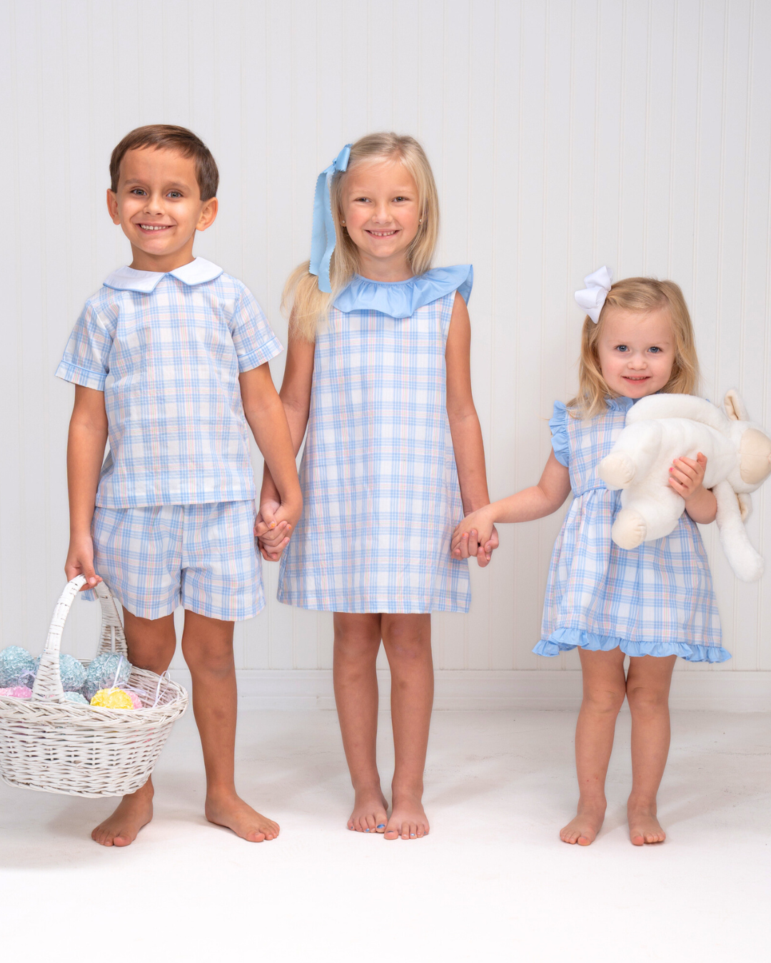 Charles Plaid Short Set