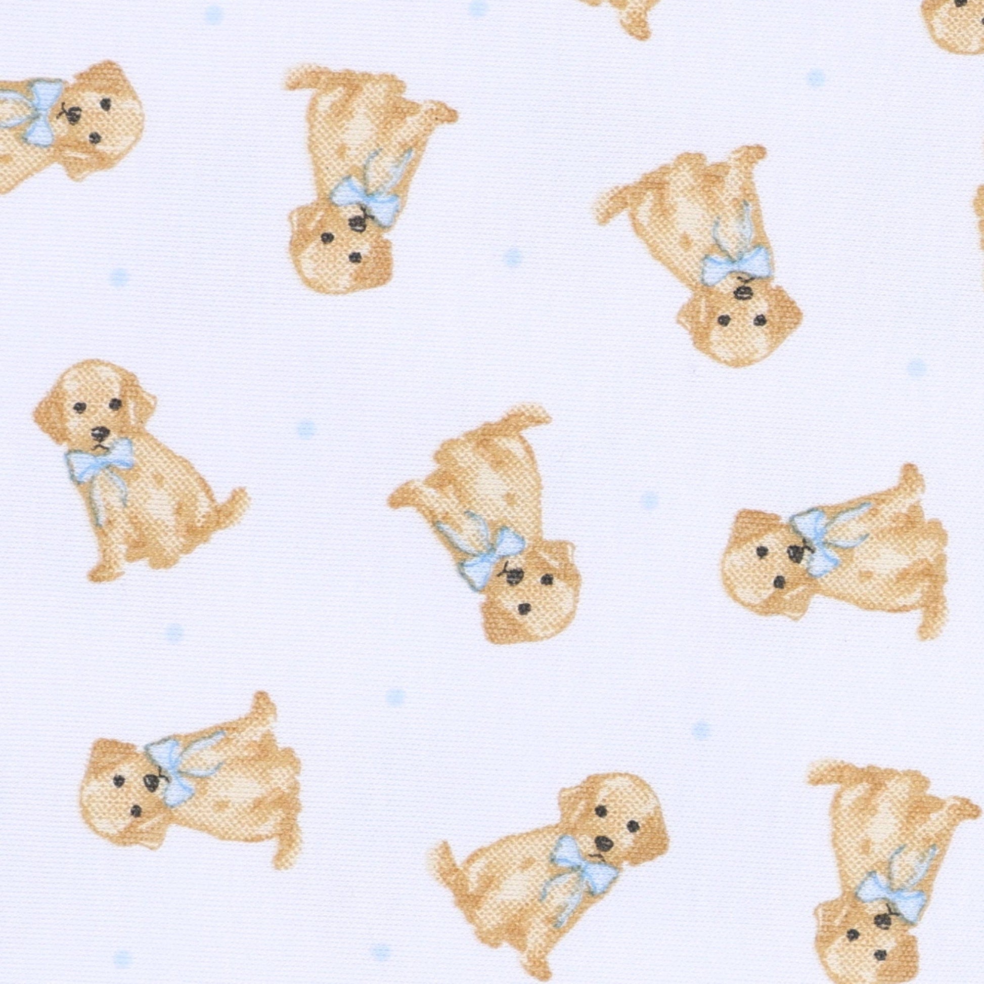 Sweet Golden Short Pajamas - Light Blue Magnolia Baby