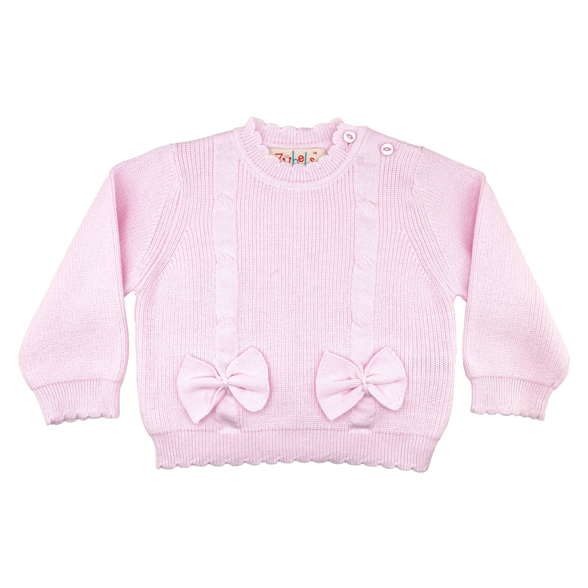 Bow Lightweight Knit Sweater Petit Ami & Zubels