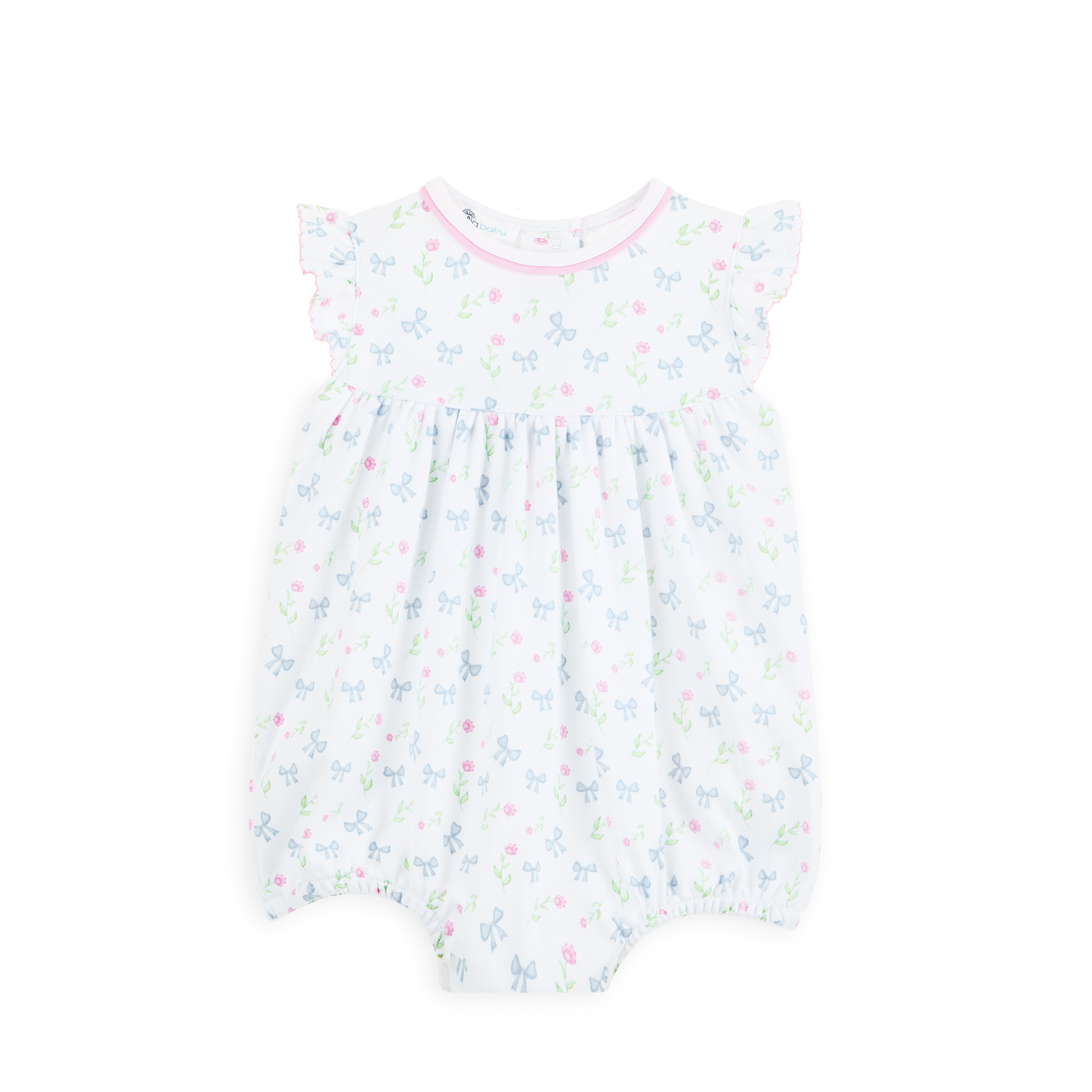 Evelyn's Classics Print Bubble Magnolia Baby