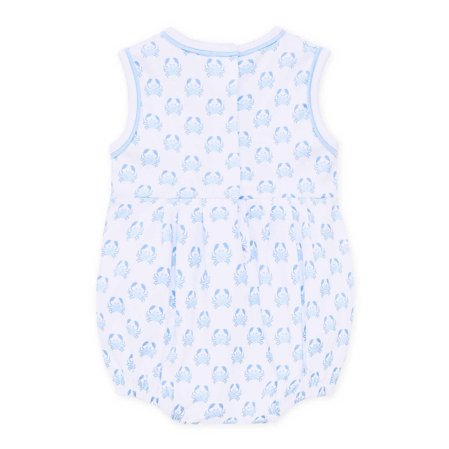 Little Crawlers Print Bubble - Light Blue Magnolia Baby