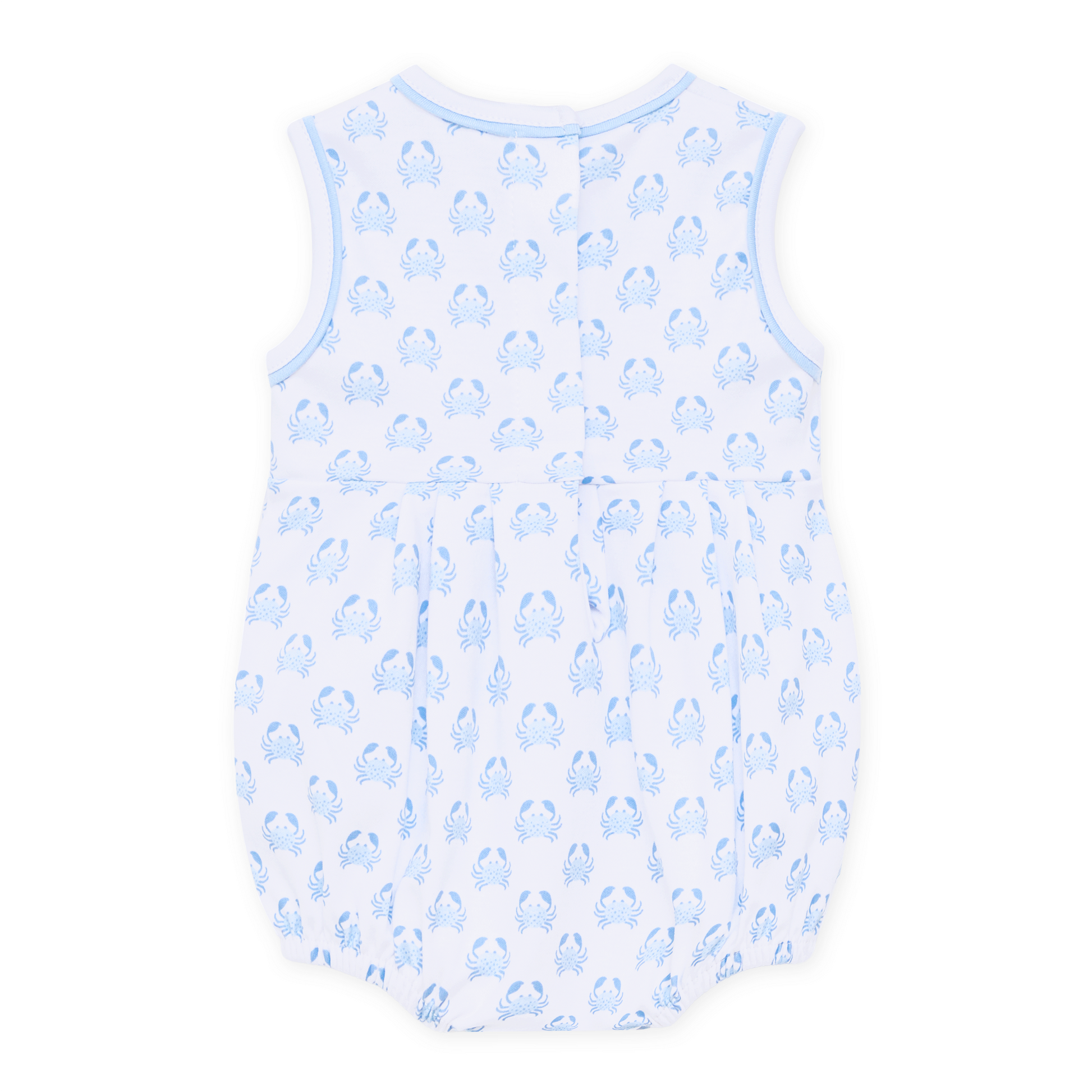 Little Crawlers Print Bubble - Light Blue Magnolia Baby