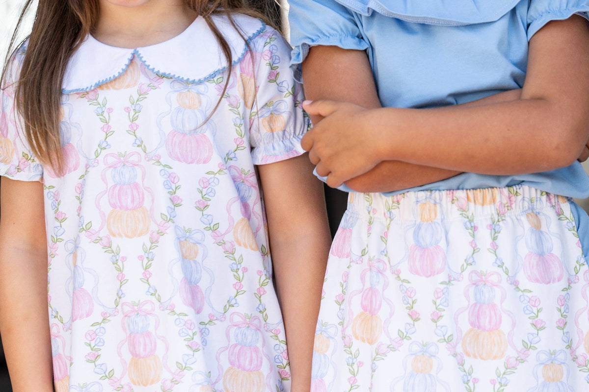 Presley Pumpkin Trellis Dress The Oaks Apparel Company
