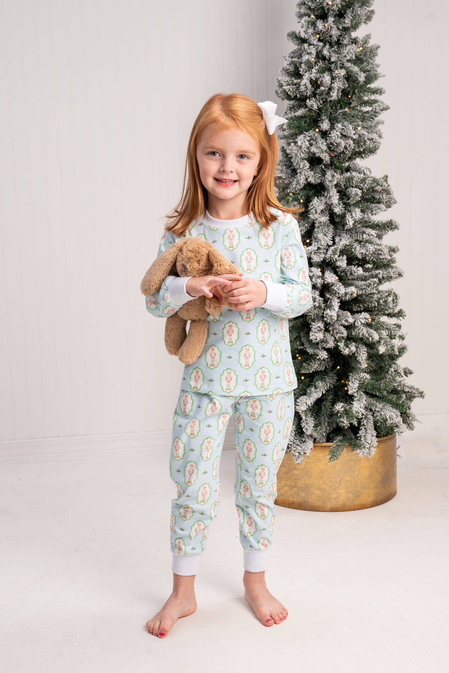 Blue Nutcracker Lounge Set The Oaks Apparel Company