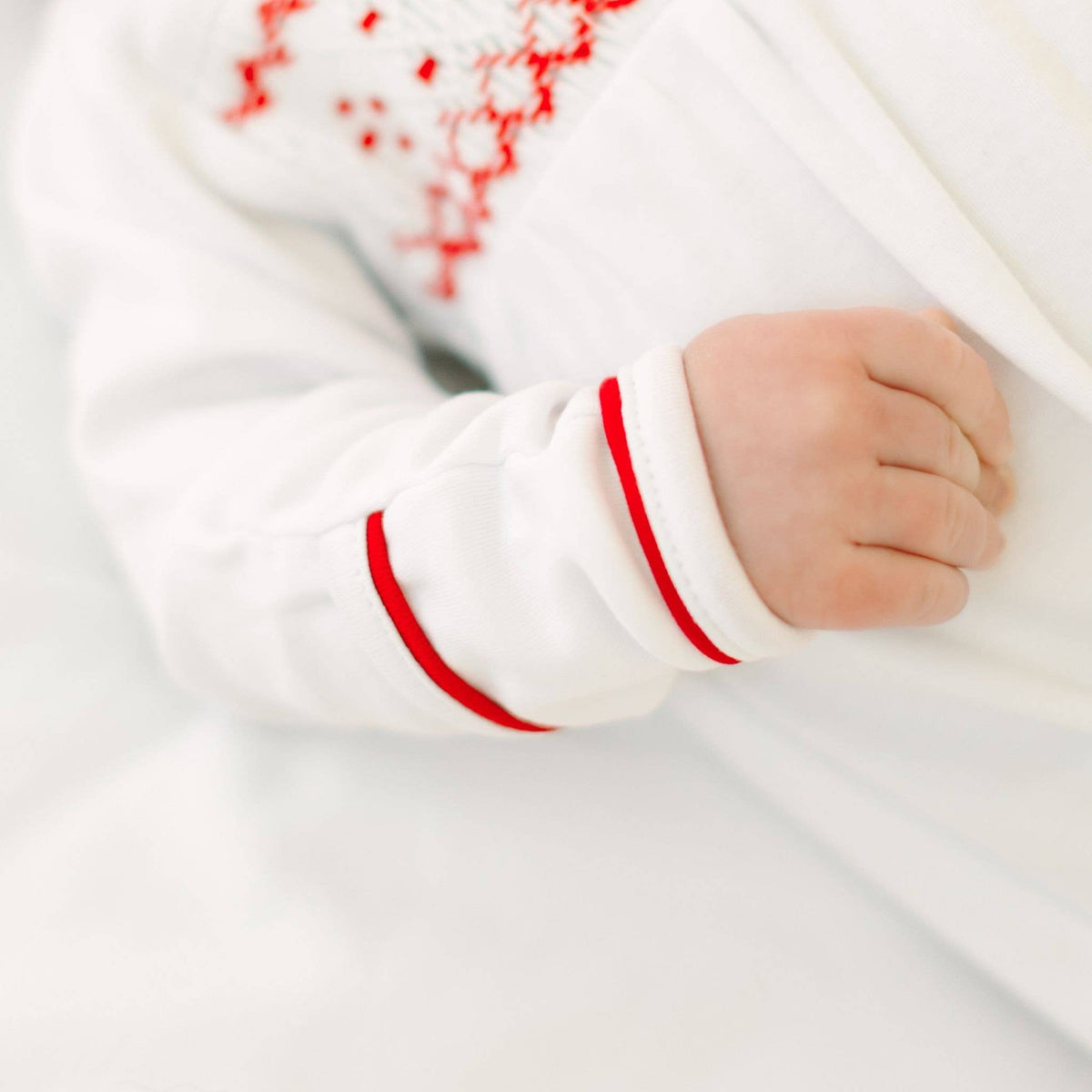 Henry Smocked Boy Footie Magnolia Baby