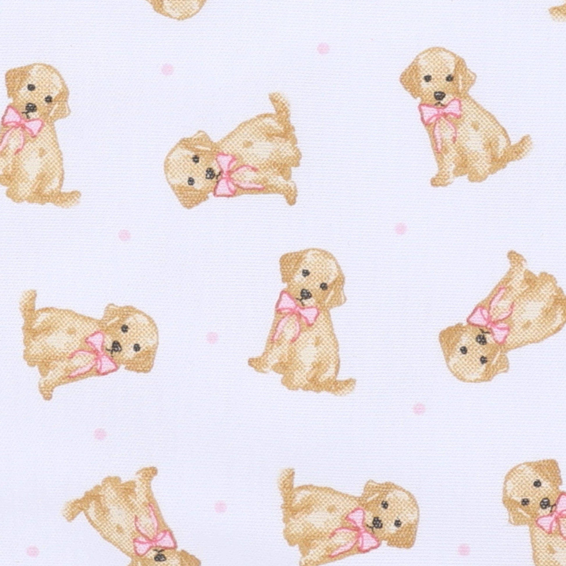 Sweet Golden Print Bubble - Pink Magnolia Baby