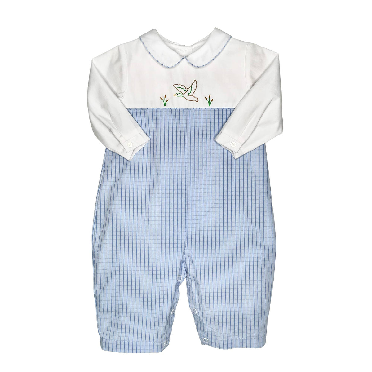 Embroidered Mallard Duck Longall Petit Ami & Zubels