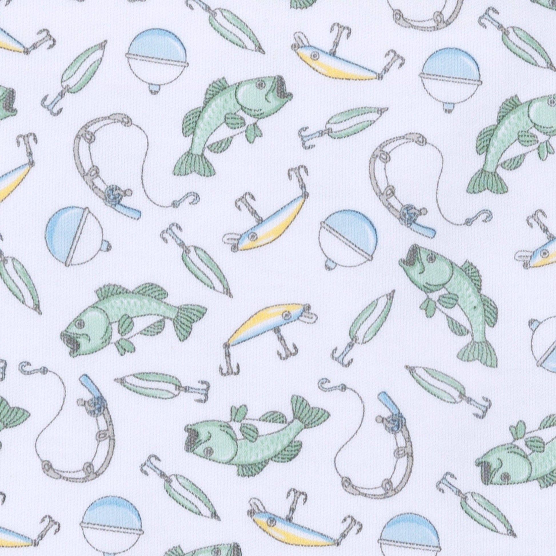 Hook, Line and Sinker Long Pajamas Magnolia Baby