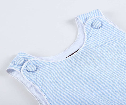 Seaside Seersucker Bubble Lowcountry Littlewear