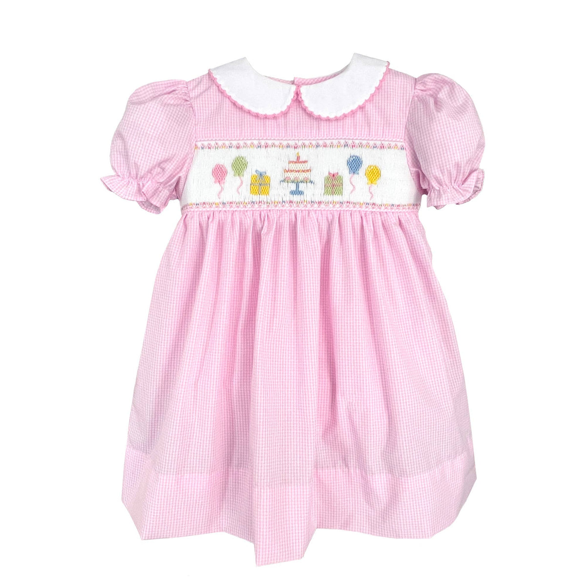 Hand Picture Smocked Birthday Dress Petit Ami & Zubels