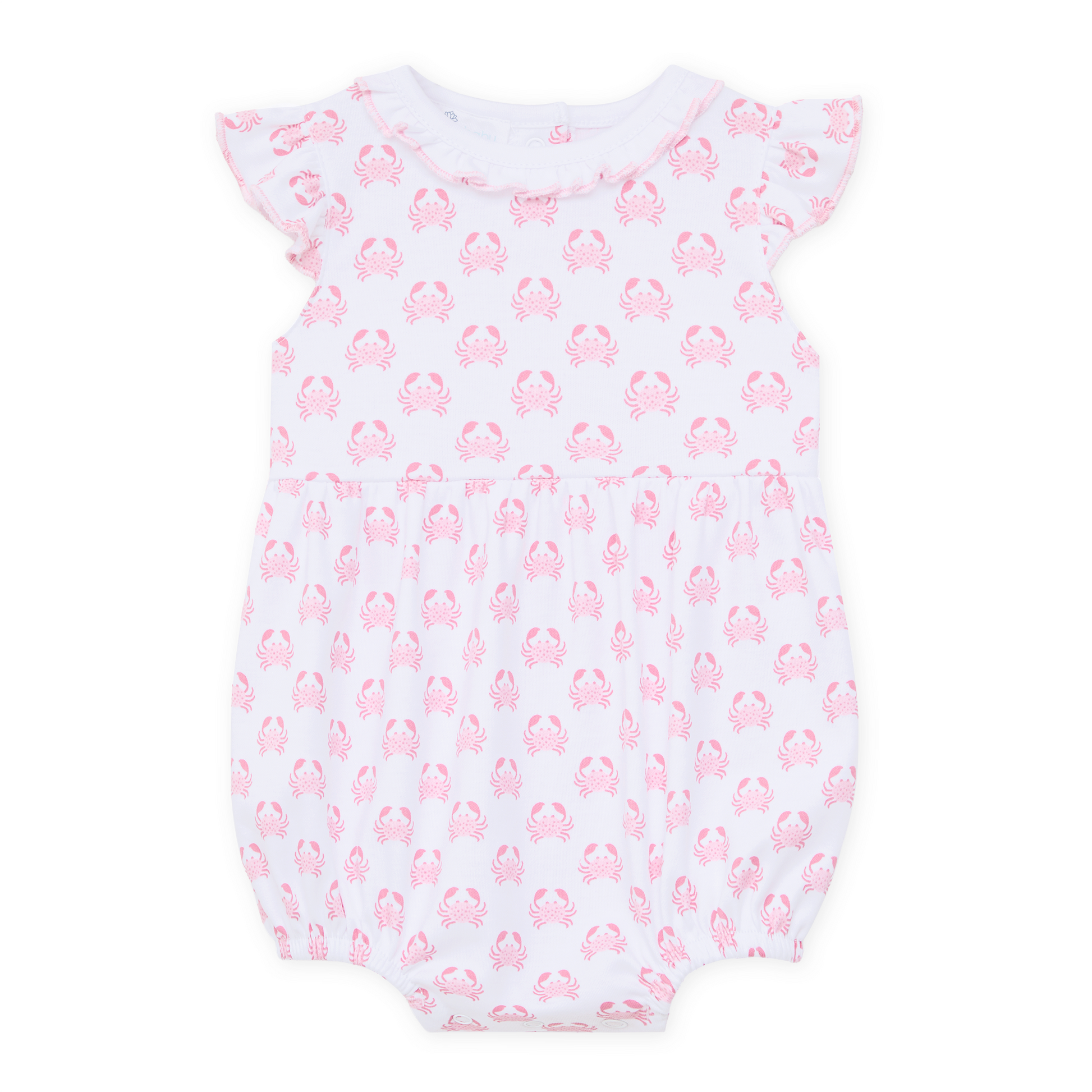 Little Crawlers Print Bubble - Pink Magnolia Baby